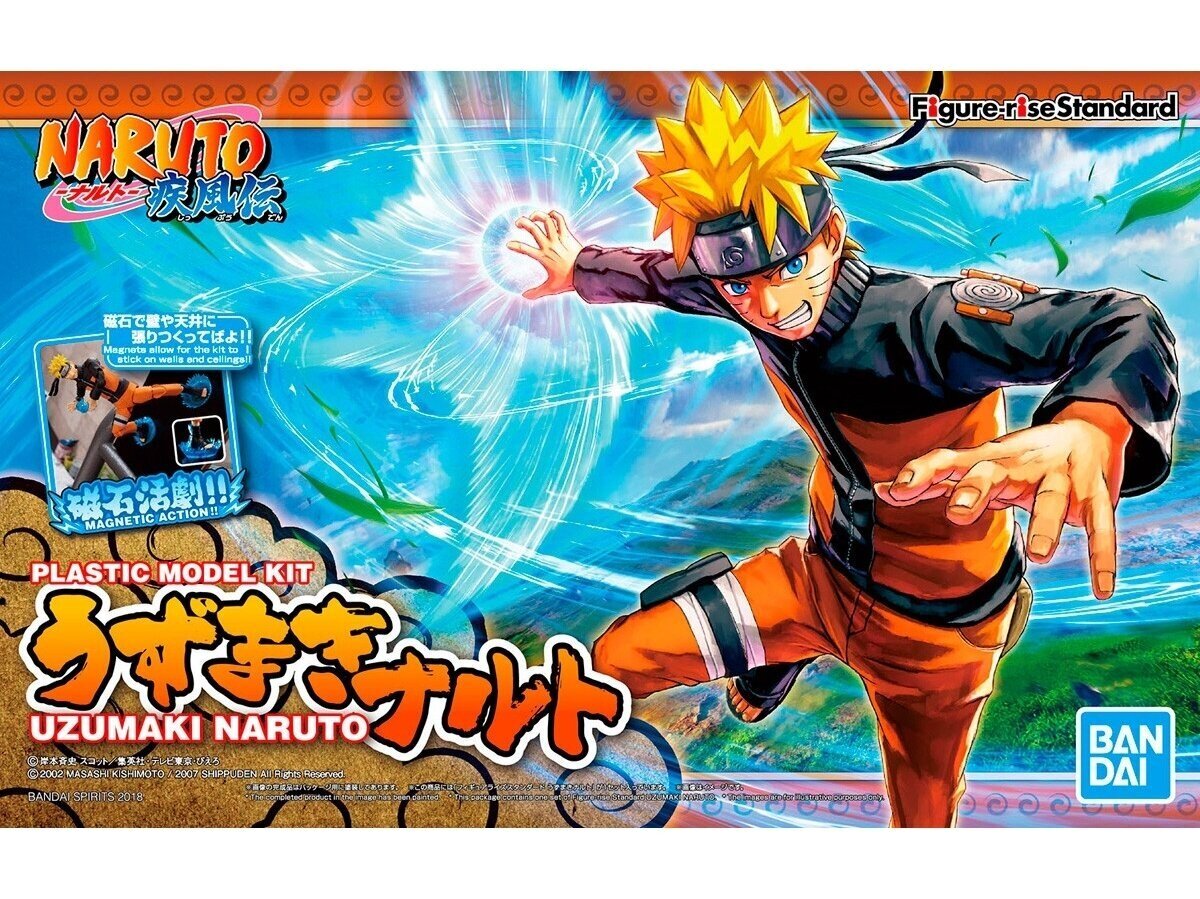 Bandai - Figure-rise Standard Uzumaki Naruto, 55334 cena un informācija | Konstruktori | 220.lv