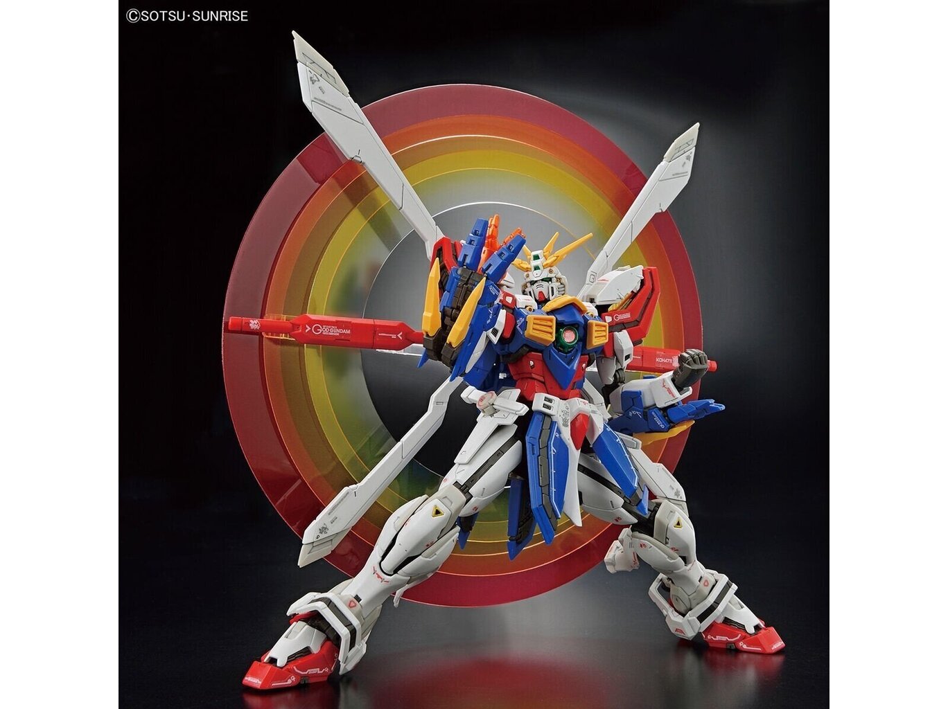 Bandai - RG Mobile Fighter GF13-017NJ II God Gundam, 1/144, 63358 цена и информация | Konstruktori | 220.lv