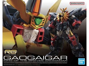 Bandai - RG King of the Braves Gaogaigar, 1/144, 63398 cena un informācija | Konstruktori | 220.lv