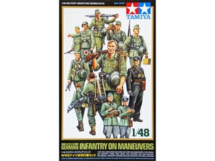 Tamiya - German Infantry On Maneuvers, 1/48, 32530 цена и информация | Конструкторы и кубики | 220.lv