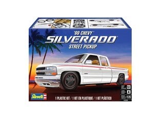 Revell - 1999 Chevy Silverado Custom Pickup, 1/24, 14538 cena un informācija | Konstruktori | 220.lv