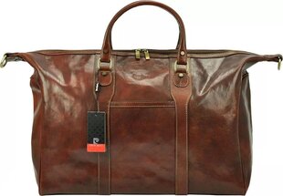 Pierre Cardin ādas ceļojumu soma Brown 4220/GNC cena un informācija | Sporta somas un mugursomas | 220.lv