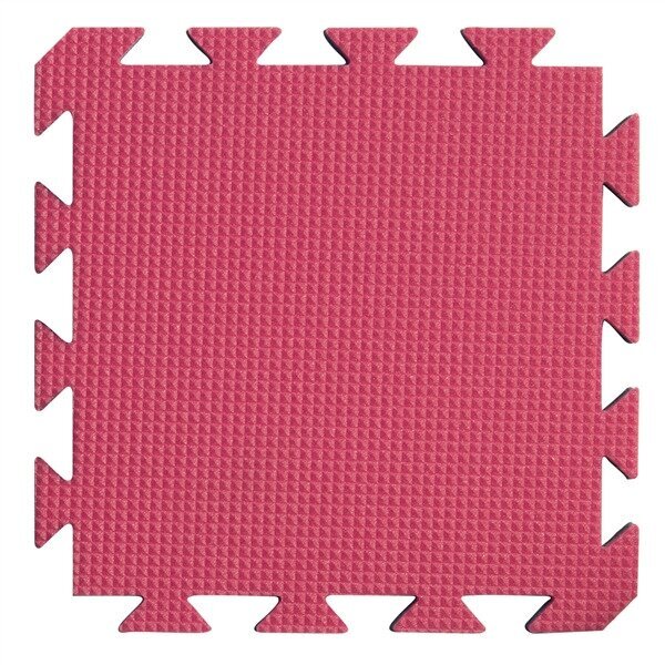 Paklājiņš Yate, 29x29x1,2 cm - rozā/zila цена и информация | Vingrošanas paklāji | 220.lv