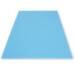 Vingrošanas paklājs, gaiši zils, 8 mm цена и информация | Коврики для йоги, фитнеса | 220.lv
