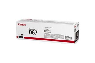 оригинальный тонер canon 067 bk, черный, 1350p, 5102c002, canon lbp631cdw, lbp633cdw, mf651cw, mf655cdw, mf657cdw, o цена и информация | Картриджи для лазерных принтеров | 220.lv