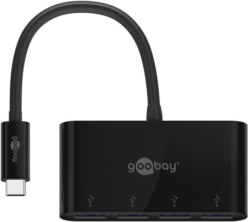 Adapteris Goobay 61073 USB-C / USB-A цена и информация | Adapteri un USB centrmezgli | 220.lv