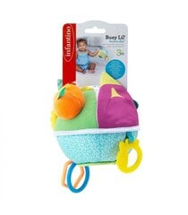 INFANTINO Busy lil’ sensory ball™ bumba cena un informācija | Mīkstās (plīša) rotaļlietas | 220.lv