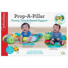 Детская игрушка - подушка Infantino Caterpillar цена и информация | Мягкие игрушки | 220.lv