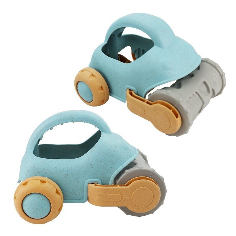 Smilšu rotaļlietu komplekts ar automašīnu Woopie, 10 gab. cena un informācija | Ūdens, smilšu un pludmales rotaļlietas | 220.lv