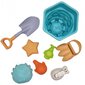 Smilšu rotaļlietu komplekts Woopie, 8 gab. cena un informācija | Ūdens, smilšu un pludmales rotaļlietas | 220.lv
