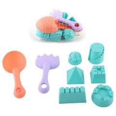 Smilšu rotaļlietu komplekts Woopie, 8 gab. cena un informācija | Ūdens, smilšu un pludmales rotaļlietas | 220.lv