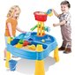 Ūdens un smilšu galds ar piederumiem Woopie, 14 el., cena un informācija | Ūdens, smilšu un pludmales rotaļlietas | 220.lv