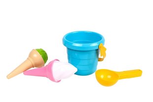 Smilšu rotaļlietu komplekts "Saldējums" cena un informācija | Ūdens, smilšu un pludmales rotaļlietas | 220.lv