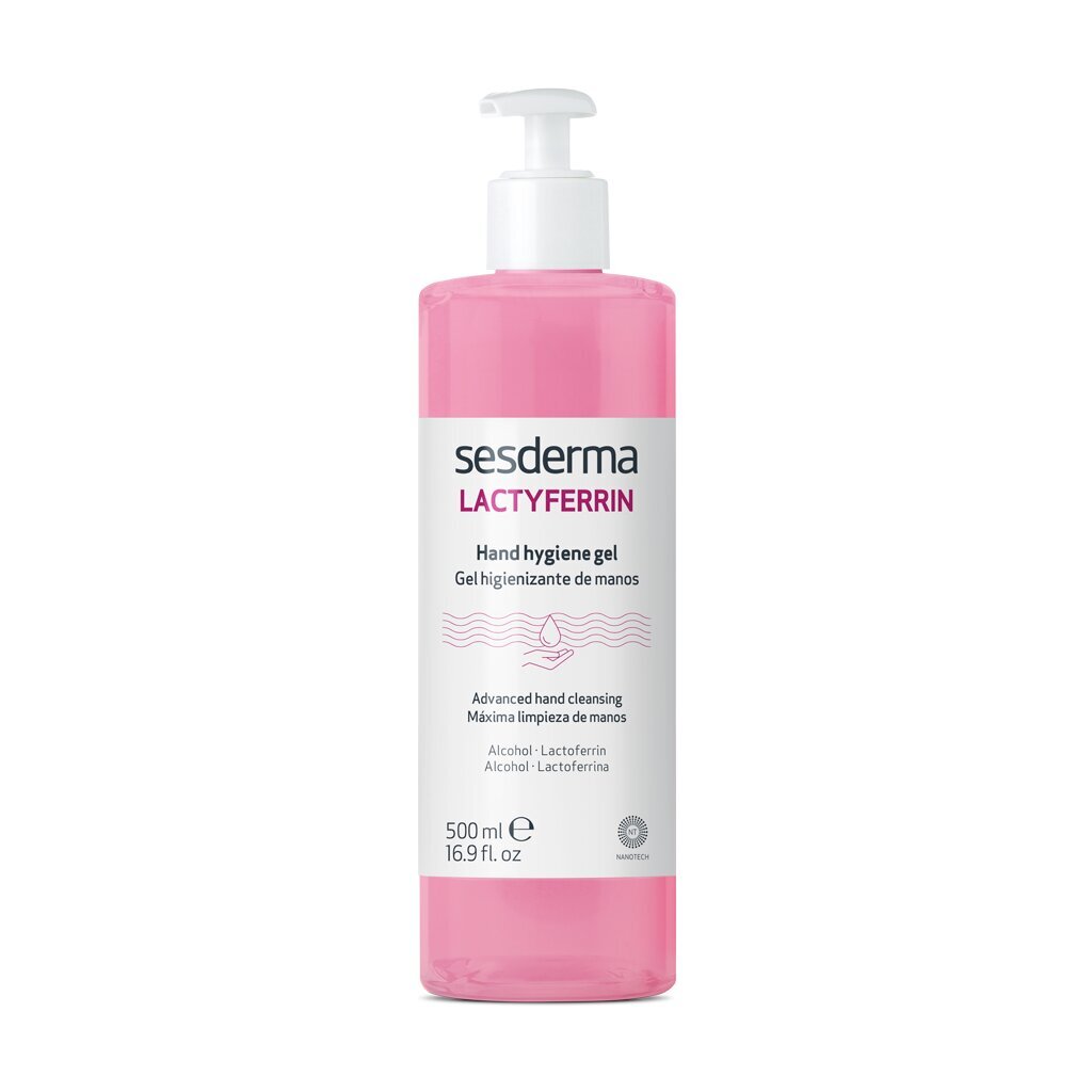 Dezinficējošs roku gels Sesderma Lactyferrin Sanitizer, 500 ml цена и информация | Ķermeņa krēmi, losjoni | 220.lv