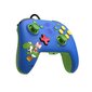 Spēļu kontrolieris ar vadu PDP Rematch Mario & Yoshi Nintendo Switch, zils/zaļš cena un informācija | Spēļu kontrolieri | 220.lv