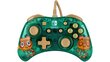 Spēļu kontrolieris ar vadu PDP Rock Candy Mini Animal Crossing Nintendo Switch, zaļš cena un informācija | Spēļu kontrolieri | 220.lv