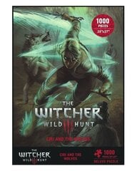 The Witcher 3 Wild Hunt: Ciri and the Wolves, puzle cena un informācija | Puzles, 3D puzles | 220.lv