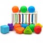 Elastīgs sensoro kubu šķirotājs 13el., Woopie цена и информация | Attīstošās rotaļlietas | 220.lv