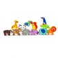 Koka spēle bērniem "Safari Zoo" 13 gabali, Woopie cena un informācija | Attīstošās rotaļlietas | 220.lv