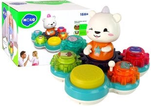 Интерактивная игрушка «Медведь Ритм Барабан» цена и информация | Развивающие игрушки | 220.lv