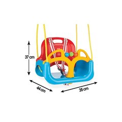 WOOPIE 3 in 1 bērnu šūpoles, zilas цена и информация | Детские качели | 220.lv