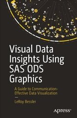 Visual Data Insights Using SAS ODS Graphics: A Guide to Communication-Effective Data Visualization 1st ed. cena un informācija | Ekonomikas grāmatas | 220.lv