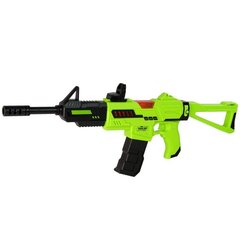 Пистолет LeanToys со звуковыми и световыми эффектами, зеленый цена и информация | Конструктор автомобилей игрушки для мальчиков | 220.lv