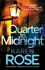 Quarter to Midnight: the thrilling first book in a brand new series from the bestselling author cena un informācija | Fantāzija, fantastikas grāmatas | 220.lv