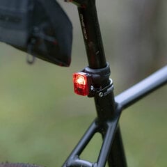 Velosipēda aizmugurējais lukturis Rock Machine R.Light 30 USB Black/Grey cena un informācija | Velo lukturi un atstarotāji | 220.lv