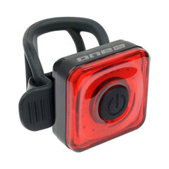 Velosipēda aizmugurējais lukturis Rock Machine R.Light 50 USB Black/Grey цена и информация | Велосипедные фонари, отражатели | 220.lv