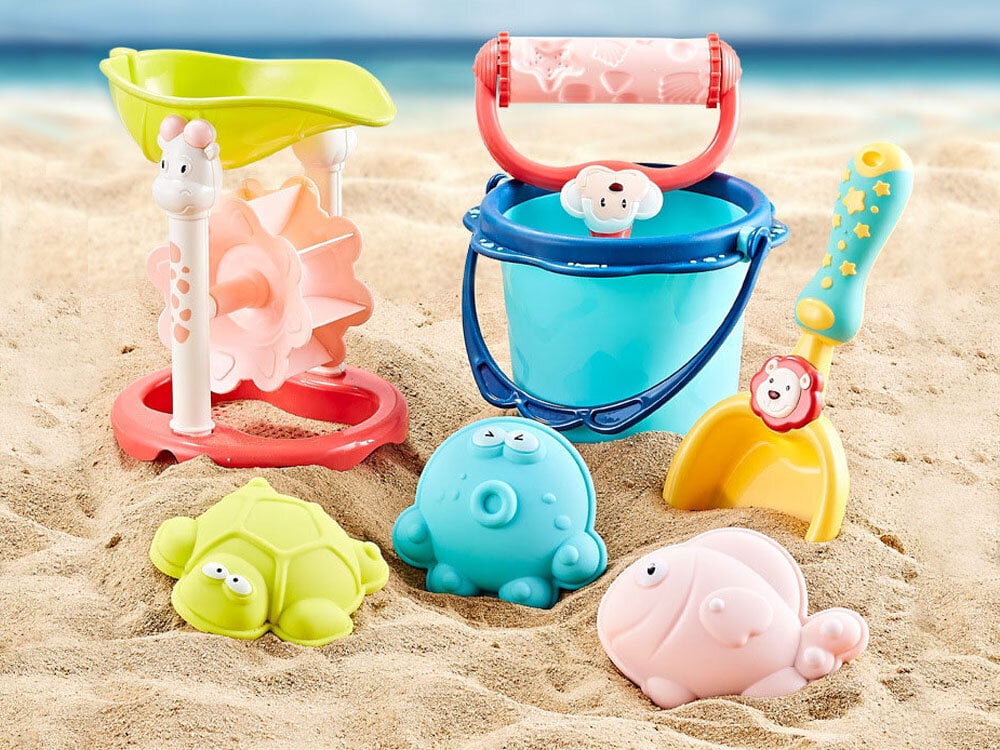 Smilšu rotaļlietu komplekts цена и информация | Ūdens, smilšu un pludmales rotaļlietas | 220.lv