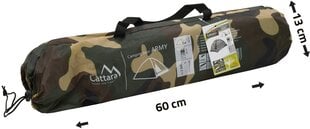Divvietīga telts Cattara Army 200 x 120 x 100 cm цена и информация | Палатки | 220.lv