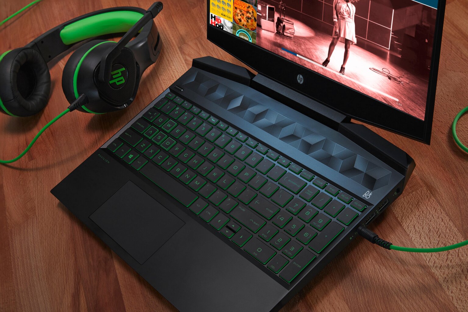 Austiņas ar vadu HP Pavilion Gaming 600, melns cena un informācija | Austiņas | 220.lv