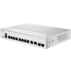 Сетевой коммутатор Cisco CBS350-8T-E-2G-EU Управляемый L2/L3 Gigabit Ethernet (10/100/1000) цена и информация | Коммутаторы (Switch) | 220.lv