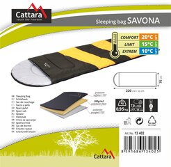 Guļammaiss Cattara Savona +10 °C цена и информация | Спальные мешки | 220.lv