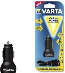 Varta 57931, USB 2.0 x 2, 3.4A cena un informācija | Varta Mobilie telefoni, planšetdatori, Foto | 220.lv