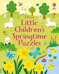 Little Children's Springtime Puzzles цена и информация | Книги для малышей | 220.lv