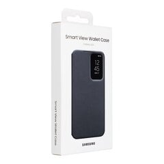 Telefona vāciņš Samsung Galaxy S23, Smart View Cover, melns cena un informācija | Telefonu vāciņi, maciņi | 220.lv