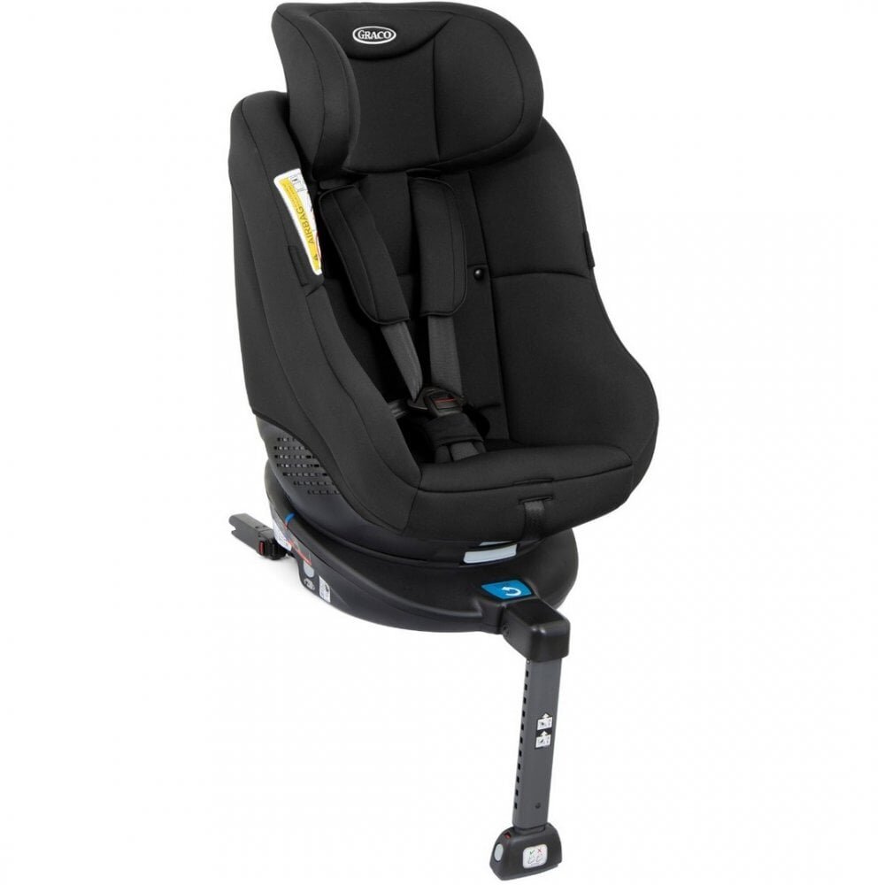 Graco autokrēsliņš Turn2me, 0-18 kg, black цена и информация | Autokrēsliņi | 220.lv