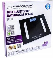 Весы для ванной Esperanza, bluetooth цена и информация | Esperanza Бытовая техника | 220.lv