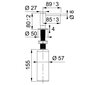 Iebūvējams šķidro ziepju dozators Franke Atlas Neo цена и информация | Piederumi virtuves izlietnēm un jaucējkrāniem | 220.lv