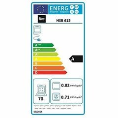 Daudzfunkcionālā krāsns, Teka HSB615 70 L 2615W cena un informācija | Cepeškrāsnis | 220.lv