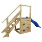 Bērnu slidkalniņš ar trepēm un kāpšanas sienu цена и информация | Batuti | 220.lv