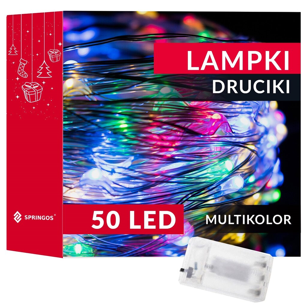 LED lampiņu virtene цена и информация | Ziemassvētku lampiņas, LED virtenes | 220.lv