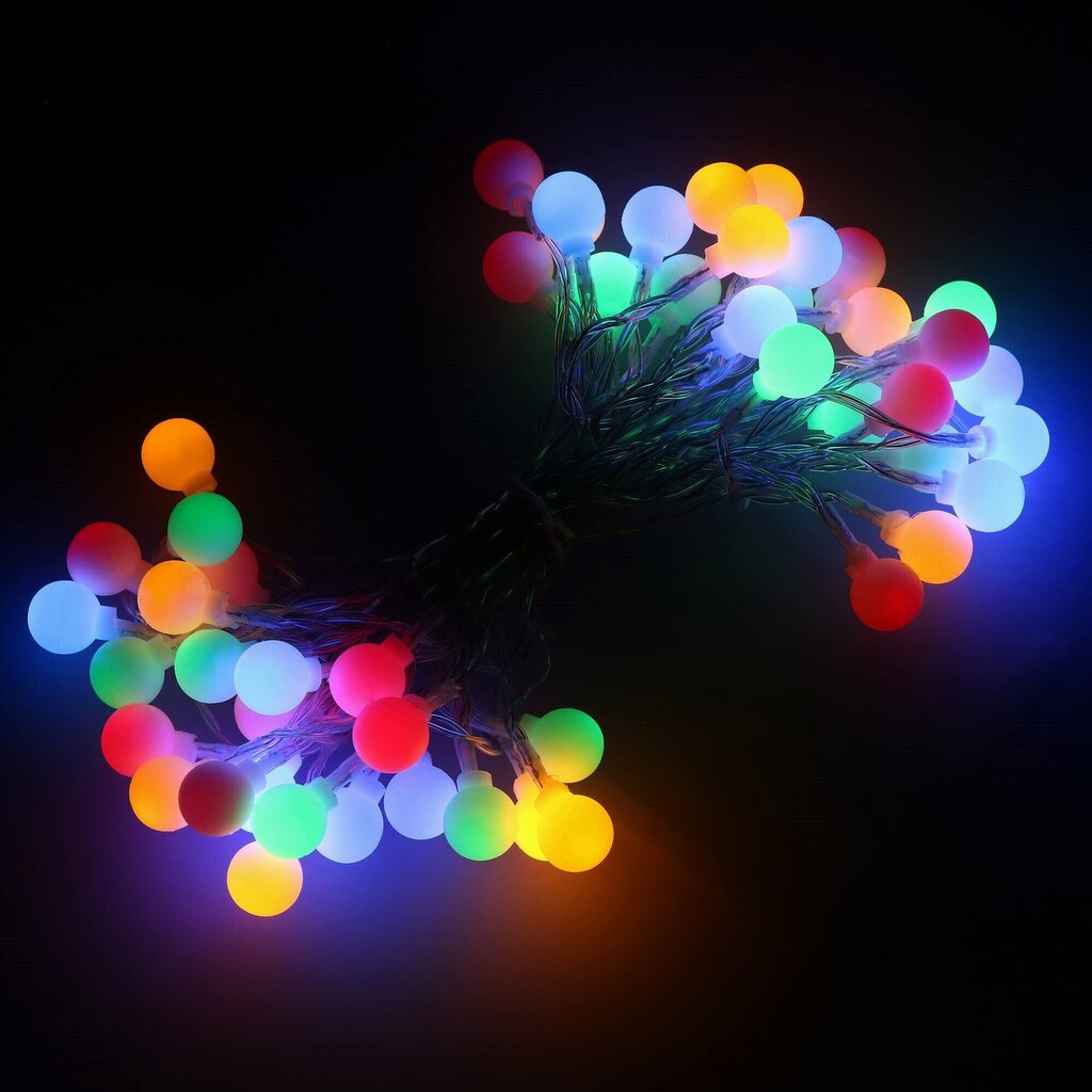 LED lampiņas 50 cena un informācija | Ziemassvētku lampiņas, LED virtenes | 220.lv