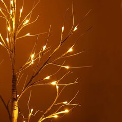 Dekoratīvs LED koks, 180 cm cena un informācija | Svētku dekorācijas | 220.lv