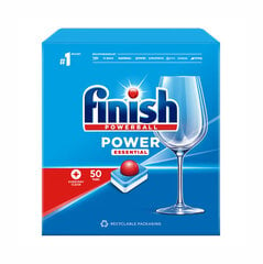 Finish power essential tabletes 50 svaigas cena un informācija | Trauku mazgāšanas līdzekļi | 220.lv
