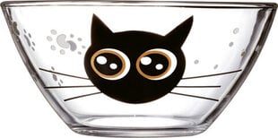 чаша Luminarc Mistigri Прозрачный Завтрак кот Cтекло 540 ml (6 Предметы) цена и информация | Посуда, тарелки, обеденные сервизы | 220.lv