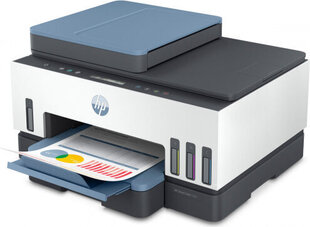 Мультифункциональный принтер HP Impresora multifunción HP Smart Tank 7306, Impresión, escaneado, copia, AAD y Wi-Fi, AAD de 35 h цена и информация | Принтеры | 220.lv