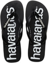 Havaianas Pludmales sandales Havaianas Top Logomania Melns цена и информация | Мужские шлепанцы, босоножки | 220.lv